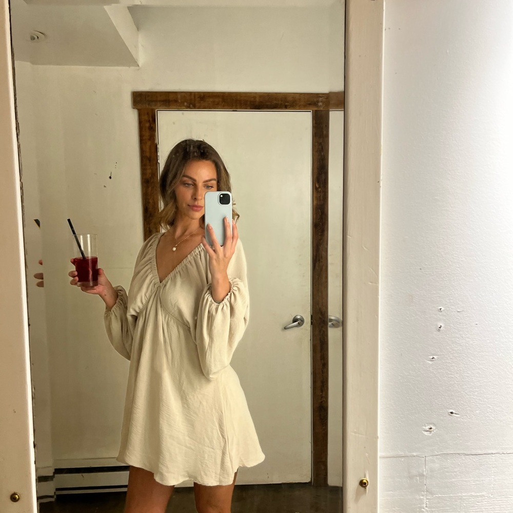 Elegant Cream Women's Top